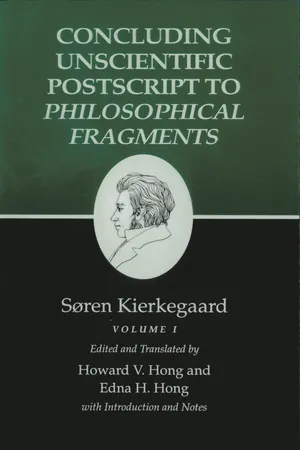 Kierkegaard's Writings, XII, Volume I