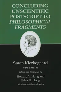 Concluding Unscientific Postscript to Philosophical Fragments_cover