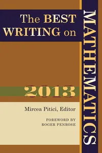 The Best Writing on Mathematics 2013_cover