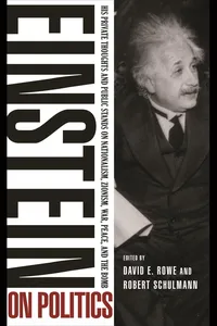 Einstein on Politics_cover