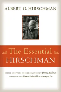 The Essential Hirschman_cover
