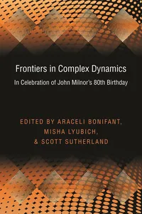 Frontiers in Complex Dynamics_cover