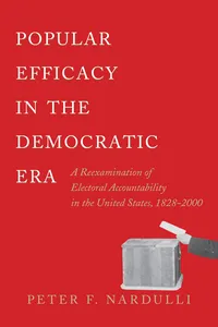 Popular Efficacy in the Democratic Era_cover