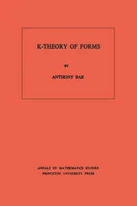 K-Theory of Forms, Volume 98_cover