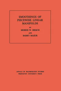 Smoothings of Piecewise Linear Manifolds