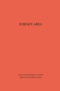 Surface Area, Volume 35_cover