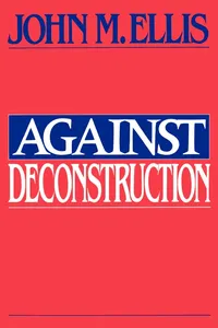 Against Deconstruction_cover
