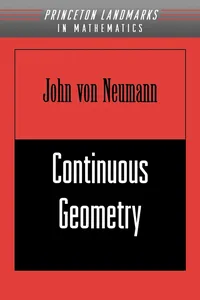 Continuous Geometry_cover