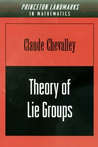 Theory of Lie Groups, Volume 8_cover