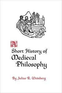 A Short History of Medieval Philosophy_cover