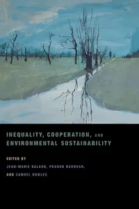 Inequality, Cooperation, and Environmental Sustainability_cover