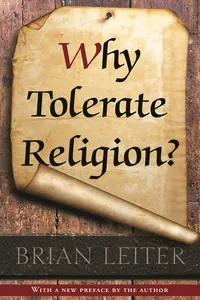 Why Tolerate Religion?_cover
