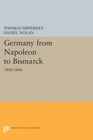 Germany from Napoleon to Bismarck