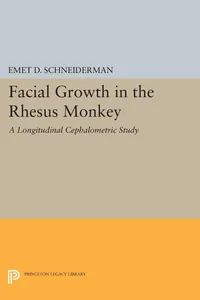 Facial Growth in the Rhesus Monkey_cover