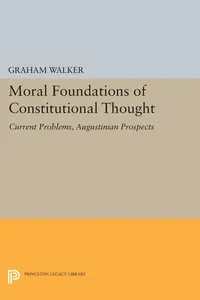 Moral Foundations of Constitutional Thought_cover