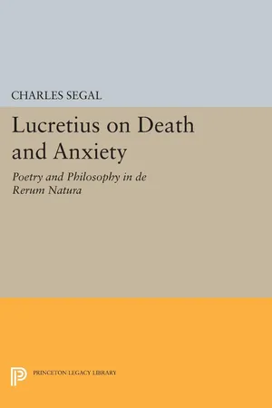 Lucretius on Death and Anxiety