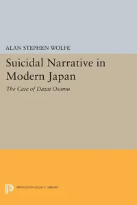 Suicidal Narrative in Modern Japan_cover