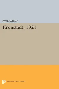 Kronstadt, 1921_cover
