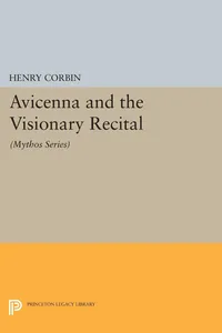 Avicenna and the Visionary Recital_cover