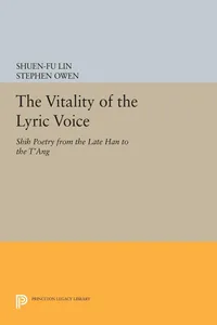 The Vitality of the Lyric Voice_cover