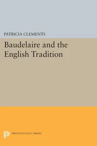 Baudelaire and the English Tradition_cover
