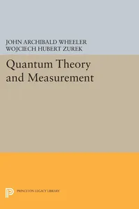 Quantum Theory and Measurement_cover
