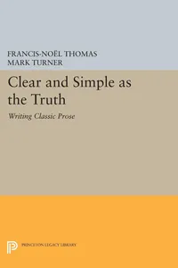Clear and Simple as the Truth_cover