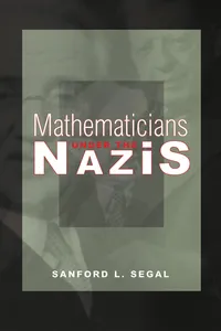 Mathematicians under the Nazis_cover
