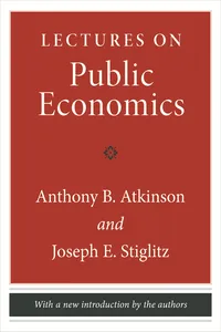 Lectures on Public Economics_cover