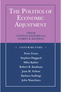 The Politics of Economic Adjustment_cover