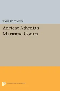Ancient Athenian Maritime Courts_cover