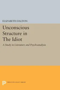 Unconscious Structure in The Idiot_cover