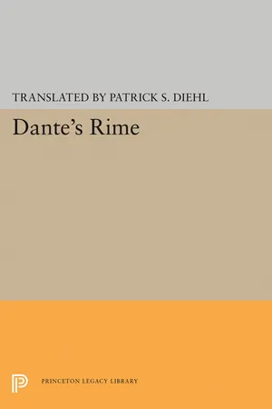 Dante's Rime