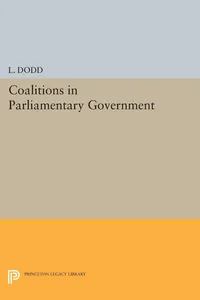 Coalitions in Parliamentary Government_cover