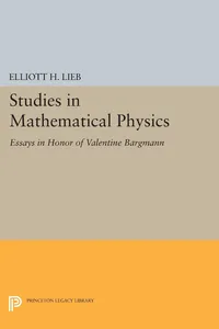 Studies in Mathematical Physics_cover