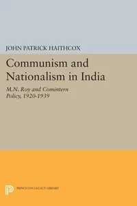Communism and Nationalism in India_cover