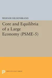 Core and Equilibria of a Large Economy_cover