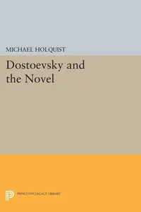 Dostoevsky and the Novel_cover