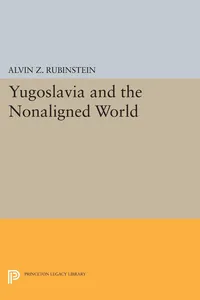 Yugoslavia and the Nonaligned World_cover