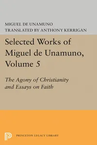 Selected Works of Miguel de Unamuno_cover