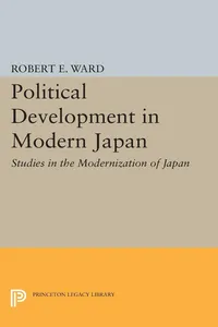 Political Development in Modern Japan_cover