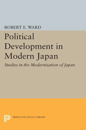 Studies in the Modernization of Japan