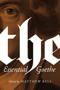 The Essential Goethe_cover