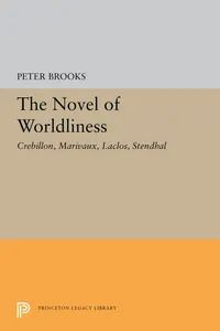 The Novel of Worldliness_cover