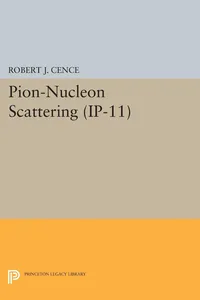Pion-Nucleon Scattering, Volume 11_cover