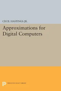 Approximations for Digital Computers_cover