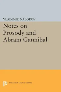 Notes on Prosody and Abram Gannibal_cover