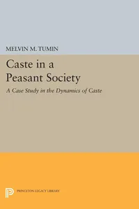 Caste in a Peasant Society_cover