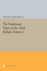 The Traditional Tunes of the Child Ballads, Volume 1_cover