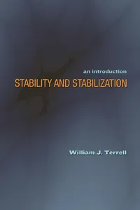 Stability and Stabilization_cover